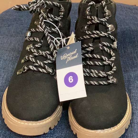 Women's Tully Lace-Up Winter Hiking Boots - universal thread - black - new - Picture 9 of 9